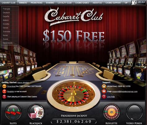 Cabaretclub casino mobile